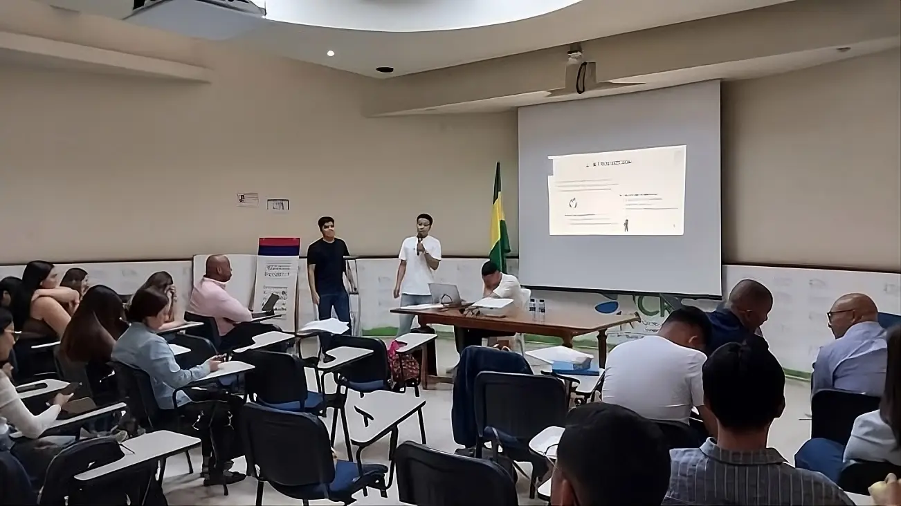 Imagen Estudiantes en Foro de Metropolización