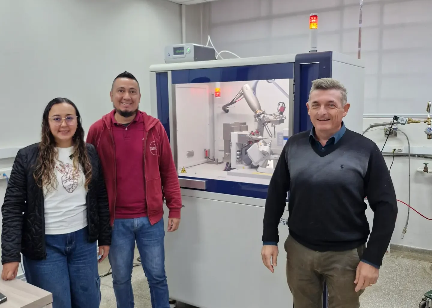 Imagen Profesor Richard F. D'Vries y Javier Ellena