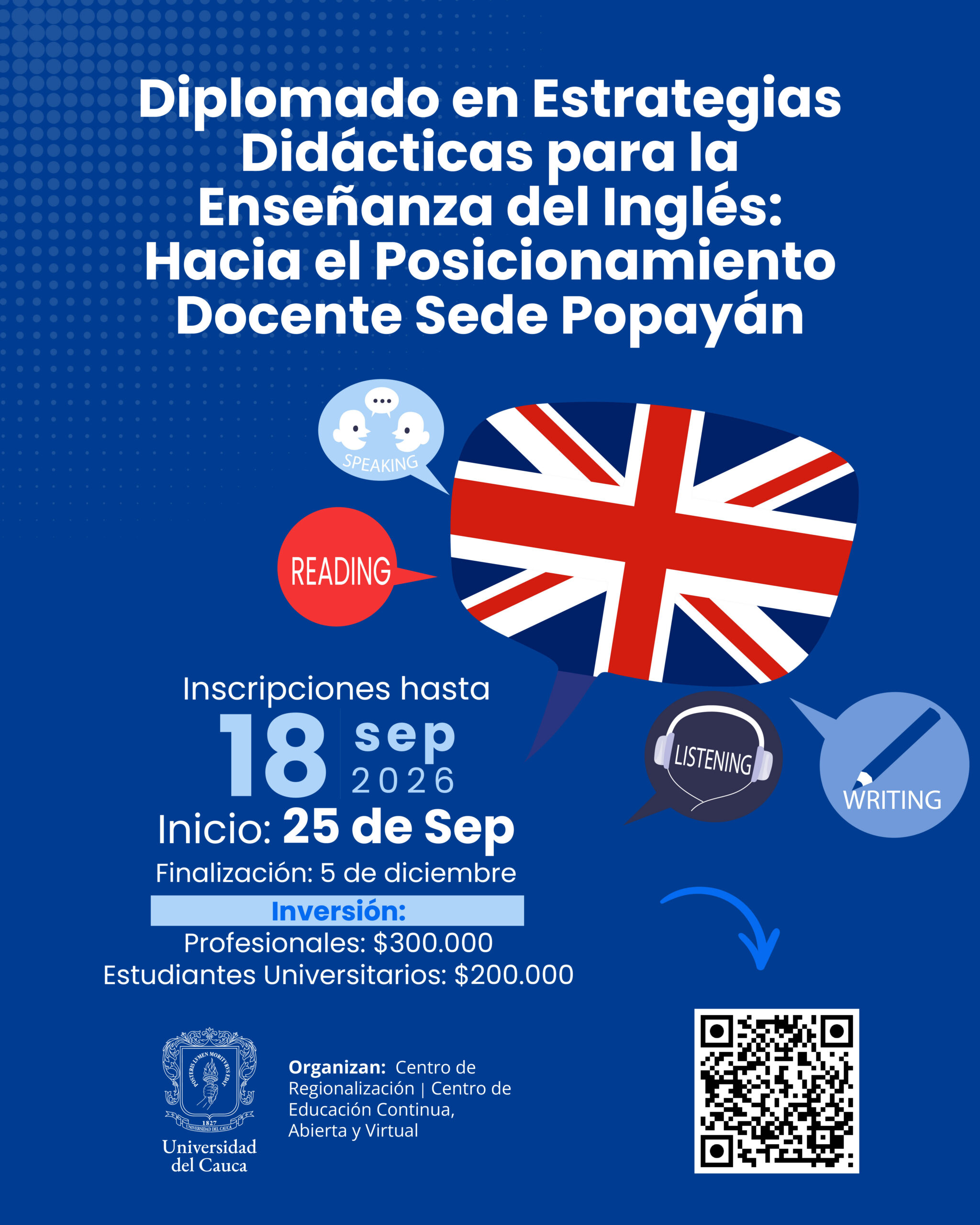 Imagen Flayer Estrategia Didáctica - Popayán