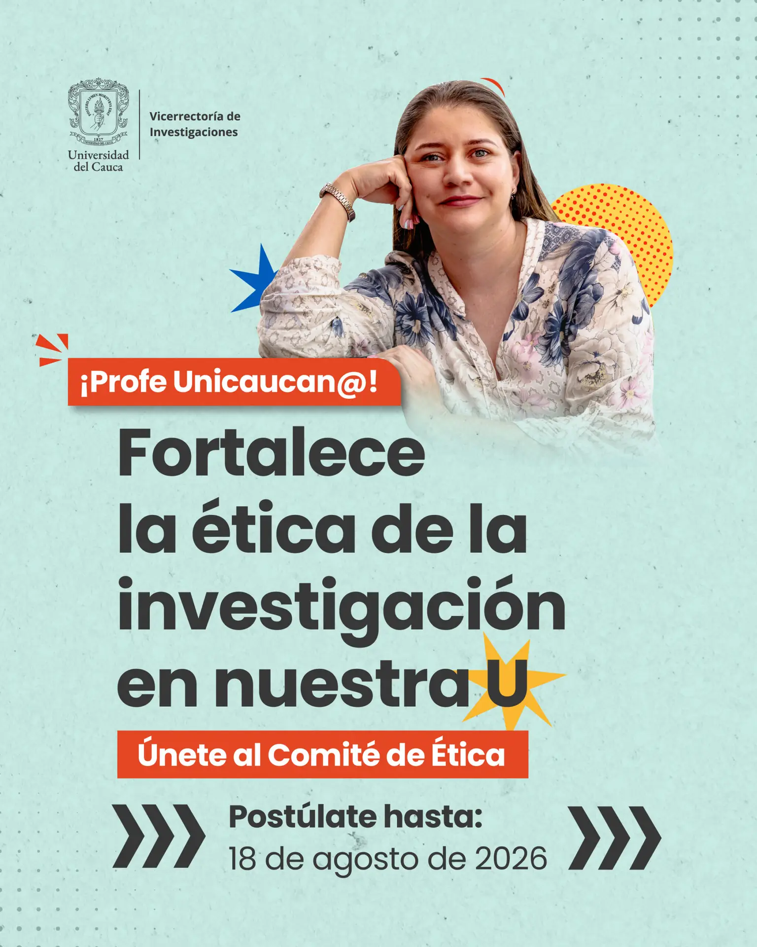 Imagen de Convocatoria Comité de Ética