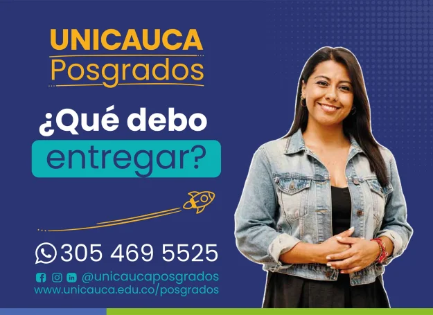 Entrega de documentos posgrados